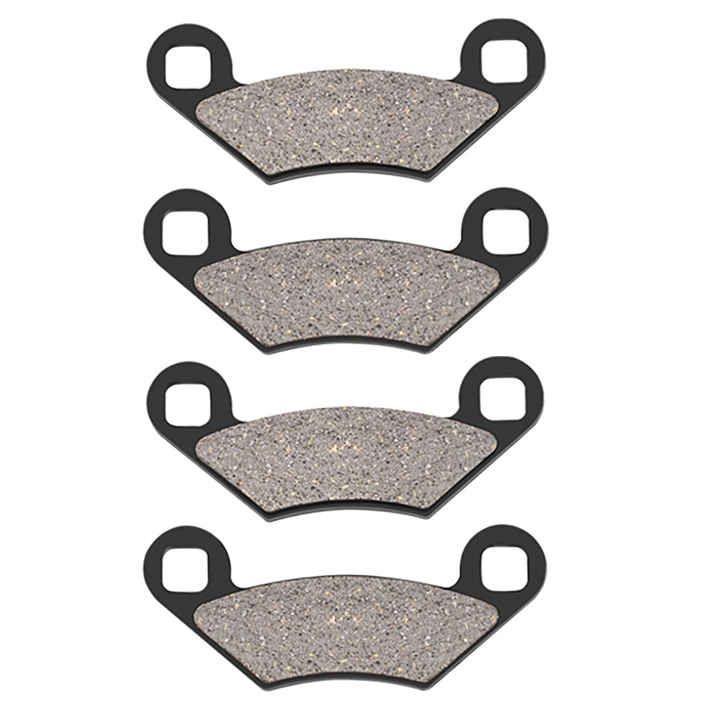 AHL Front and Rear Brake Pads for POLARIS Hawkeye 300 2x4 2008 2009 / Hawkeye 2x4 4x4 2007