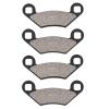 AHL Front and Rear Brake Pads for POLARIS Hawkeye 300 2x4 2008 2009 / Hawkeye 2x4 4x4 2007 view 1