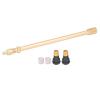 Alomejor tubeless tire Valve, Replacement Multifunctional Extension Pipe Electric Scooter Valve stem for commuters Daily Commuting Off-Road Riding Urban Travel view 1