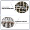 Safety Net Climbing Rope Net Cargo Net Ladder Truck Trailer Heavy Duty Netting Balcony Banister Stair Protection Fence Decor Kids Hammock (Size : 1 * 1m(3 * 3ft)) view 2