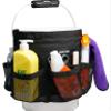 MELOTOUGH Bucket Car Wash Tool Organizer for Garden Cleaning bucket organizer Water-resistant Mesh Pockets for Clean Supplier, Car Wash Supplier Tools Fit 3.5 to 5 Gallon Bucket (Black) view 1