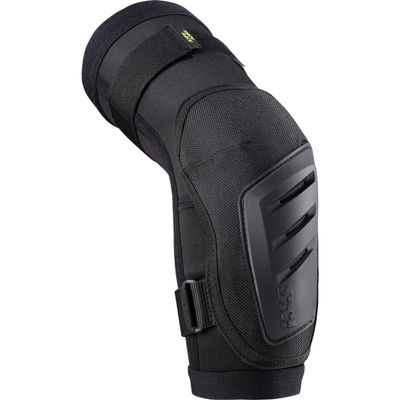 IXS Flow EVO+ Breathable Moisture-Elbow Guard, Dirt Bike Protective Gear, Mountain Bike Pads, Elbow Sleeve, Wicking Padded Protective Elbow Pads (Black, L)