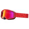 IXS Trigger+ Goggle Trigger Racing Red/Mirror Crimpson Low Profile Lens, 2ply Foam, Roll-Off/Tear-Off Compatibility, 40mm Elastic Strap, Unobstructed Pereferal Vision (178x78) view 3