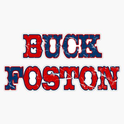 Buck Foston Sticker Decal Bumper Sticker 5"