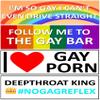 Funny Gay Bumper Stickers - Great for Gags, Jokes, Gifts - Set of 4 | Sticker | 8" x 3" view 1