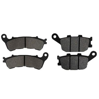 AHL Front and Rear Brake Pads for HONDA NC 700 SA (ABS) 2012 2013 / NC 700 XA (ABS) 2012 2013 / NC 700 XD (ABS/DCT) 2012 2013 2014