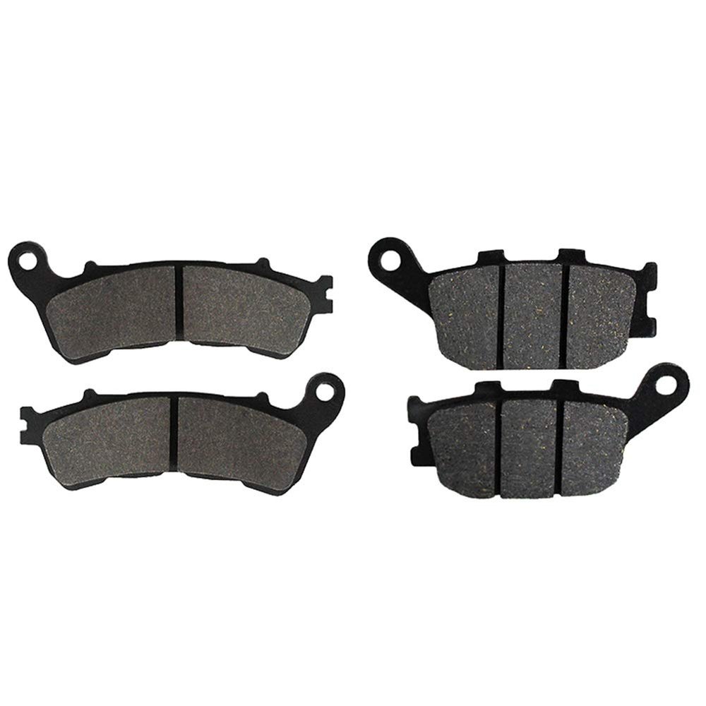 AHL Front and Rear Brake Pads for HONDA NC 700 SA (ABS) 2012 2013 / NC 700 XA (ABS) 2012 2013 / NC 700 XD (ABS/DCT) 2012 2013 2014