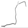 GM Genuine Parts 84543729 Rear Driver Side Forward Brake Pipe view 1