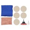 Glass Polishing Kit Car Windscreen Glass Scratch Remover 100g Cerium Oxide Powder Polishing Kit Wheels Set Polish Pads view 1