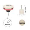 Glass Polishing Kit Car Windscreen Glass Scratch Remover 100g Cerium Oxide Powder Polishing Kit Wheels Set Polish Pads view 2