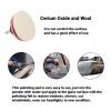 Glass Polishing Kit Car Windscreen Glass Scratch Remover 100g Cerium Oxide Powder Polishing Kit Wheels Set Polish Pads view 3