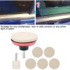 Glass Polishing Kit Car Windscreen Glass Scratch Remover 100g Cerium Oxide Powder Polishing Kit Wheels Set Polish Pads view 4