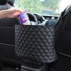 Car Seat Storage and Handbag Holding Net Hanging Storage Bag Between Car Seats,Barrier of Back Seat Pet Kids view 1