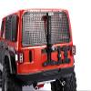 R/C Scale Accessories : Spare Tire Support Mount + High Taillight For Axial SCX10 III Jeep Jl Wrangler (Axi03007) - 10Pc Set Black view 3