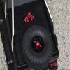 Aluminum Spare Tire Support Mount + Spare Tire Locking For 1:10 R/C Crawlers - 2Pc Set Green view 3