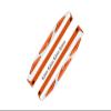 Aluminum Chassis Side Bars (Silver Inlay A Version) For Traxxas Hoss 4X4 Vxl 90076-4 - 6Pc Set Orange view 1