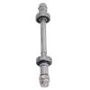Sealed ycle axle,ycle Wheel Axle,Durable Metal ycle Wheel Hub Axle Front Rear Solid Shaft Lever Repair Tool(Rear) view 3