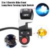 3 in 1 Electric Lamp Horn Lamp Switch Horn with Front Lamp Handlebar for Cycling view 2