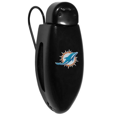 Siskiyou Sports NFL Miami Dolphins Visor Clip for Sunglasses, Black, One Size