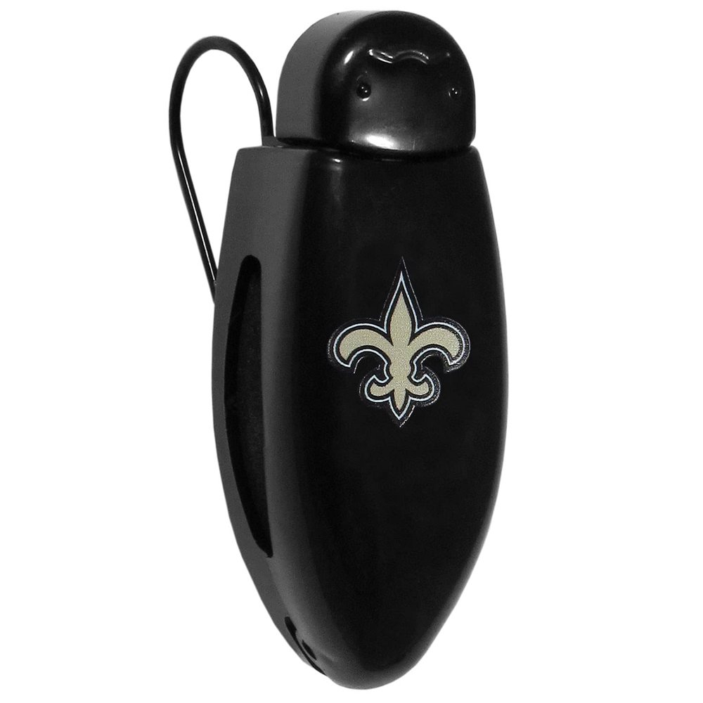 Siskiyou Sports NFL New Orleans Saints Visor Clip for Sunglasses, Black, One Size