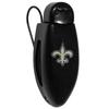Siskiyou Sports NFL New Orleans Saints Visor Clip for Sunglasses, Black, One Size view 1