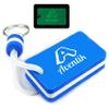 Riverruns Floating Key Ring Glow in Dark Lightweight Water Buoyant Key chain, Boat Kayak Key Chains for Water Sports (Blue-Medium-1pack) view 1