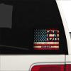 Gilroy CA California Santa Clara County Vintage US Flag Decal Bumper Sticker 3M Vinyl 3" x 5" view 3