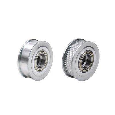 GT2 50T Idler Timing Pulley with Bearing 12mm Bore 2mm Pitch Tension Pulley For 10mm Width Belt (without teeth; teeth width: 11mm, bore: 12mm)