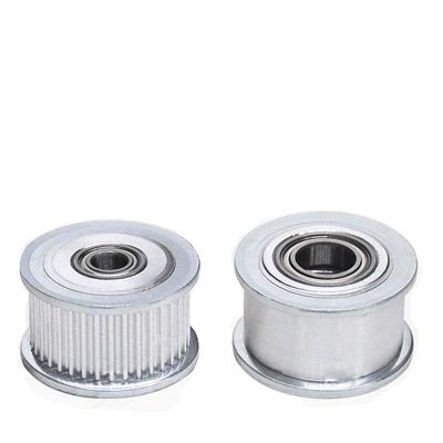 GT2 55T Idler Timing Pulley 12mm Bore 2mm Pitch Tension Pulley For 6mm Width Belt for 3D Printer CNC (without teeth; teeth width: 7mm, bore: 12mm)