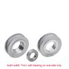 GT2 55T Idler Timing Pulley 12mm Bore 2mm Pitch Tension Pulley For 6mm Width Belt for 3D Printer CNC (without teeth; teeth width: 7mm, bore: 12mm) view 4
