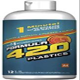 FORMULA 420 Plastics/Silicone | A4 Formula 420 Plastic Silicon Cleaning Solution for Plastic, Acrylic & Silicon | 12Oz
