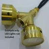 Diablo Royale Customs Y-Knot Drain Plug Light 1 to 2 Splitter Solid Brass 1/2NPT view 2
