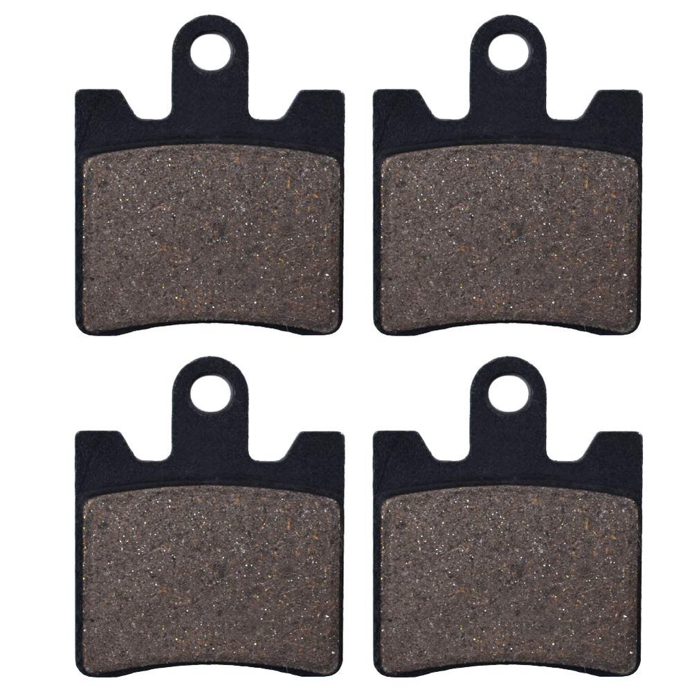 AHL Front and Rear Brake Pads for SUZUKI AN 400 AN400 AN-400 Burgman 1998 1999 2000 2001 2002 2003 2004 2005 2006
