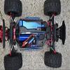 Aluminum Front & Rear Tie Rods With Stabilizer For 1/10 Traxxas HOSS 4X4 VXL 90076-4 - 24Pc Set Blue view 4