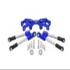 Aluminum Rear Tie Rods With Stabilizer For 1/10 Traxxas HOSS 4X4 VXL 90076-4 - 13Pc Set Blue view 1