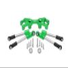Aluminum Rear Tie Rods With Stabilizer For 1/10 Traxxas HOSS 4X4 VXL 90076-4 - 13Pc Set Green view 1