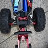 Aluminum Rear Tie Rods With Stabilizer For 1/10 Traxxas HOSS 4X4 VXL 90076-4 - 13Pc Set Red view 3