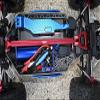 Aluminum Center Brace Bar & Mount For 1/10 Traxxas HOSS 4X4 VXL 90076-4 - 11Pc Set Green view 4