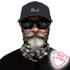 Obacle Bandana Face Mask for Women Men Dust Wind Sun Protection Seamless Bandana Mask for Rave Festival Motorcycle Riding Biker Outdoor Running 3D Tube Mask (Men with White Beard) view 2