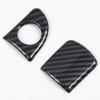 ITrims Interior Glove Box Handle Switch Cover 2PCS Door Handle Bowl Cover Trim Carbon Fiber Car Accessories for Dodge Charger 2011-2020 view 3