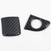 ITrims Interior Glove Box Handle Switch Cover 2PCS Door Handle Bowl Cover Trim Carbon Fiber Car Accessories for Dodge Charger 2011-2020 view 4