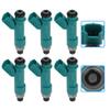 Aintier Fuel Injectors Compatible with 03-15 for Toyota 23250-31010 6Pcs view 1