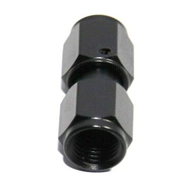 AN4 Female to 4AN AN-4 Female Straight Flare Swivel Fitting Adapter Black