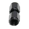 AN4 Female to 4AN AN-4 Female Straight Flare Swivel Fitting Adapter Black view 1