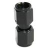 AN4 Female to 4AN AN-4 Female Straight Flare Swivel Fitting Adapter Black view 2