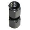 AN4 Female to 4AN AN-4 Female Straight Flare Swivel Fitting Adapter Black view 3