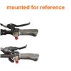 L-faster 24V/36V/48V Bicycle Gas Throttle Twist Throttle LED Indicator Lithium Voltage Indicator Scooter Grip (36V) view 4
