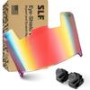 SLEEFS Football Helmet Visor - Anti-Fog Tinted Sun Shield for Eye Protection and Performance (Mauve Finery Borealis) view 1