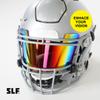 SLEEFS Football Helmet Visor - Anti-Fog Tinted Sun Shield for Eye Protection and Performance (Mauve Finery Borealis) view 2
