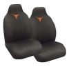 AAC FANMATS NCAA Carpet Floor Mats Bundle with Seat Covers, 3D Decal Sticker and Steering Wheel Cover for Texas Longhorns Fans Officially Licensed(8 Items) view 3